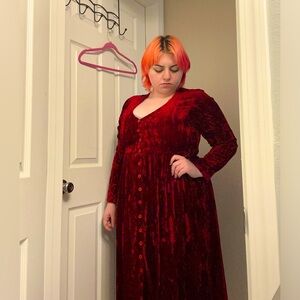 Vintage Velvet Dress